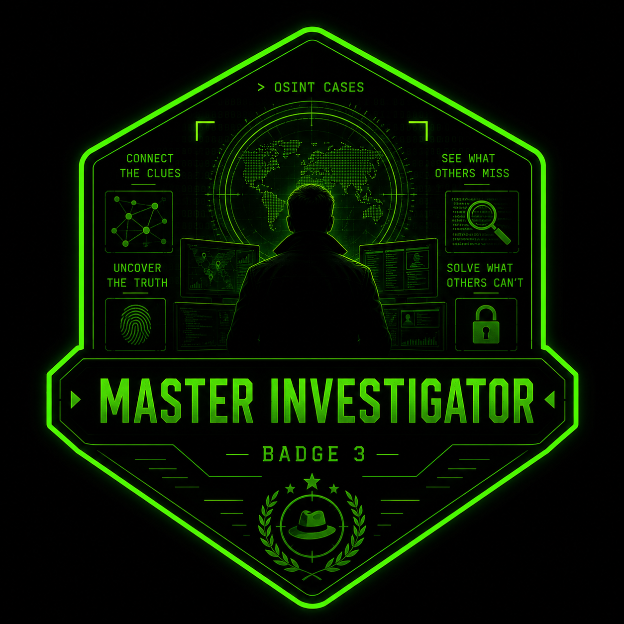 Master Investigator badge